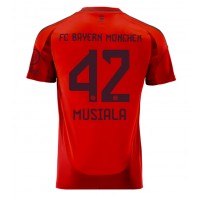 Maglia Calcio Bayern Munich Jamal Musiala #42 Prima Divisa 2024-25 Manica Corta